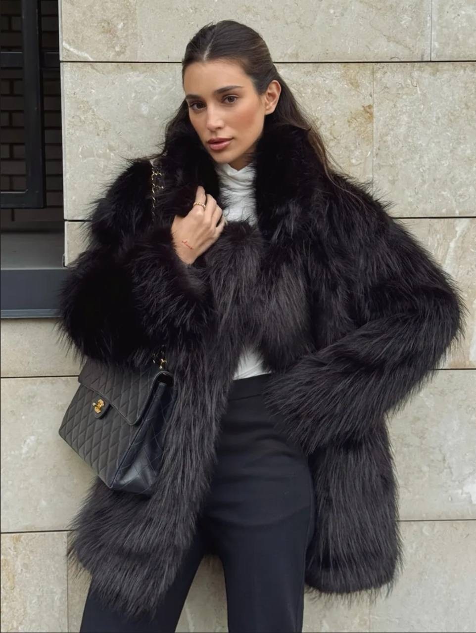 шуба,модная шуба,шуба женская,шуба из ламы,шуба из экомеха premium oksana utova brand