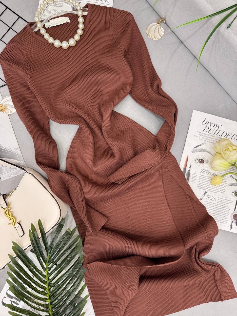 трикотажное платье с разрезом,повседневное трикотажное платье в рубчик с длинными рукавами,элегантное вязаное платье,женское сексуальное облегающее платье с длинным рукавом и разрезом,платье-лапша с р