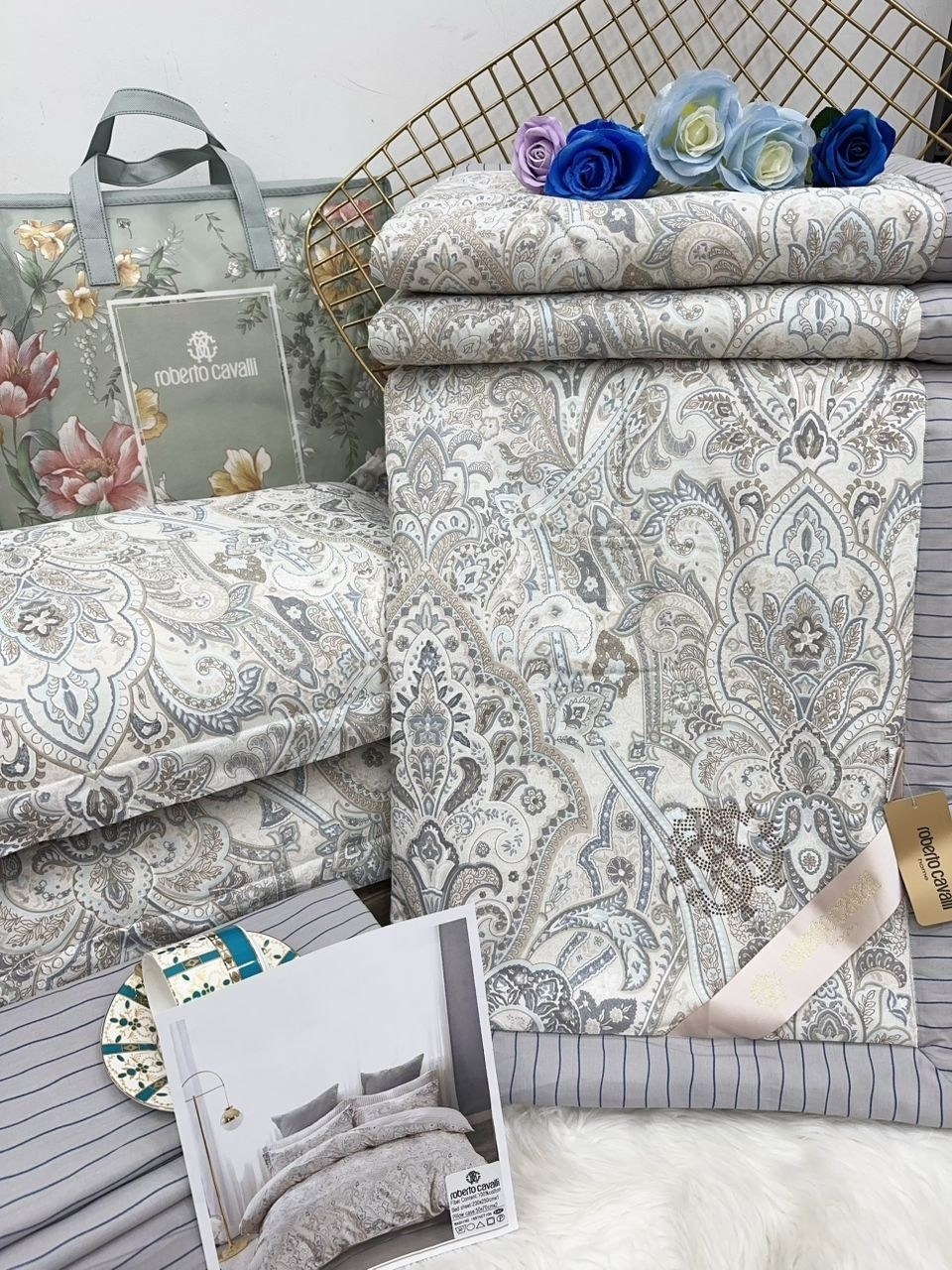 комплект постельного белья с одеялом roberto,комплект постельного белья с одеялом santfair,комплект постельного белья с готовыми одеялами,комплект постельного белья roberto cavalli,комплект постельног