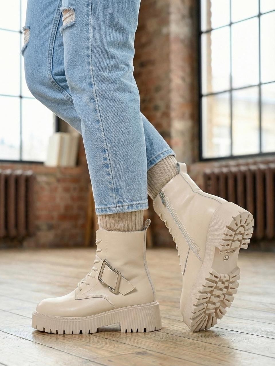 ботинки женские,,ботинки бежевые женские весна,ботинки берцы беж,бежевые ботинки