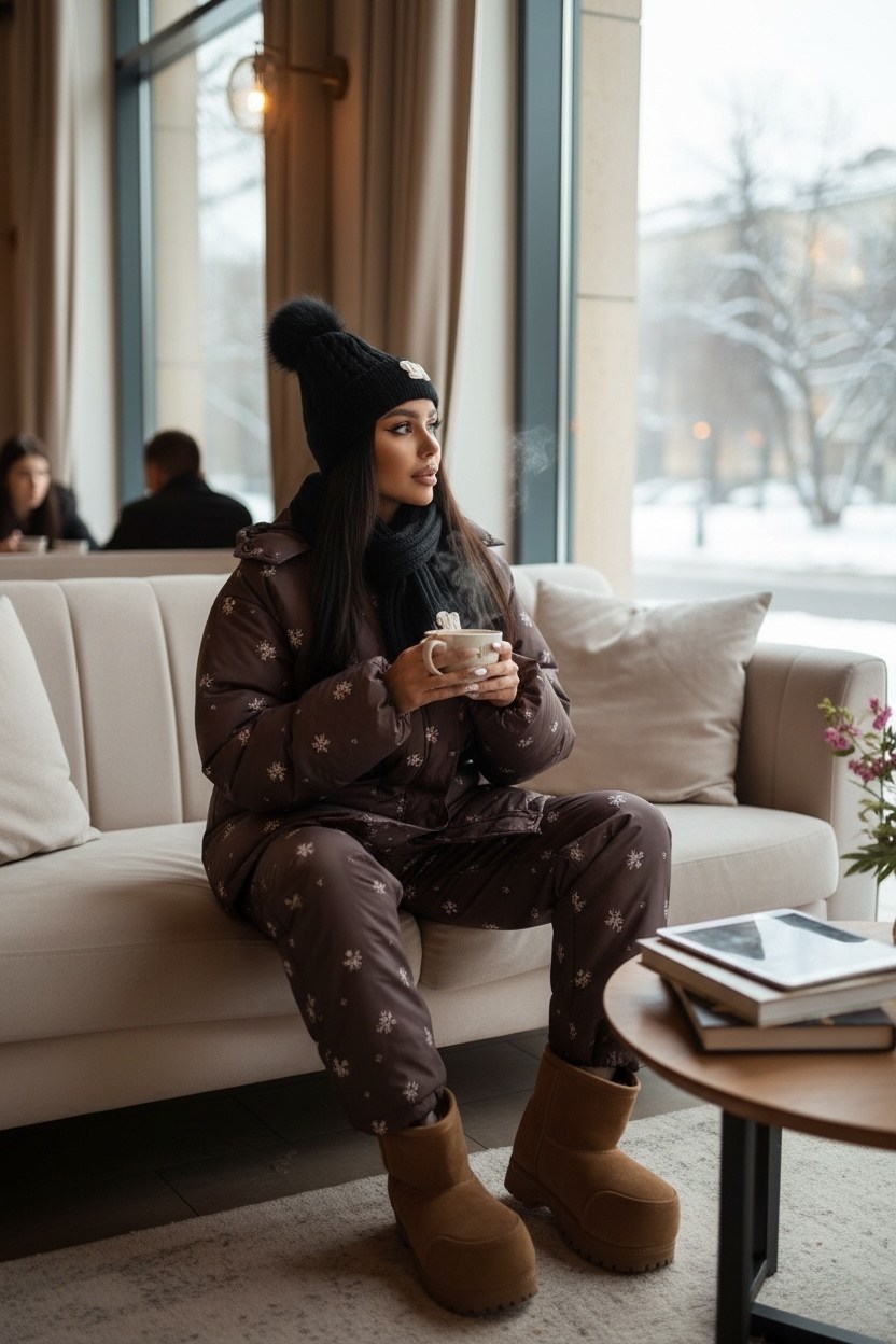костюм зимний,куртка зимняя женская,зимняя куртка,пуховик оверсайз,женский костюм