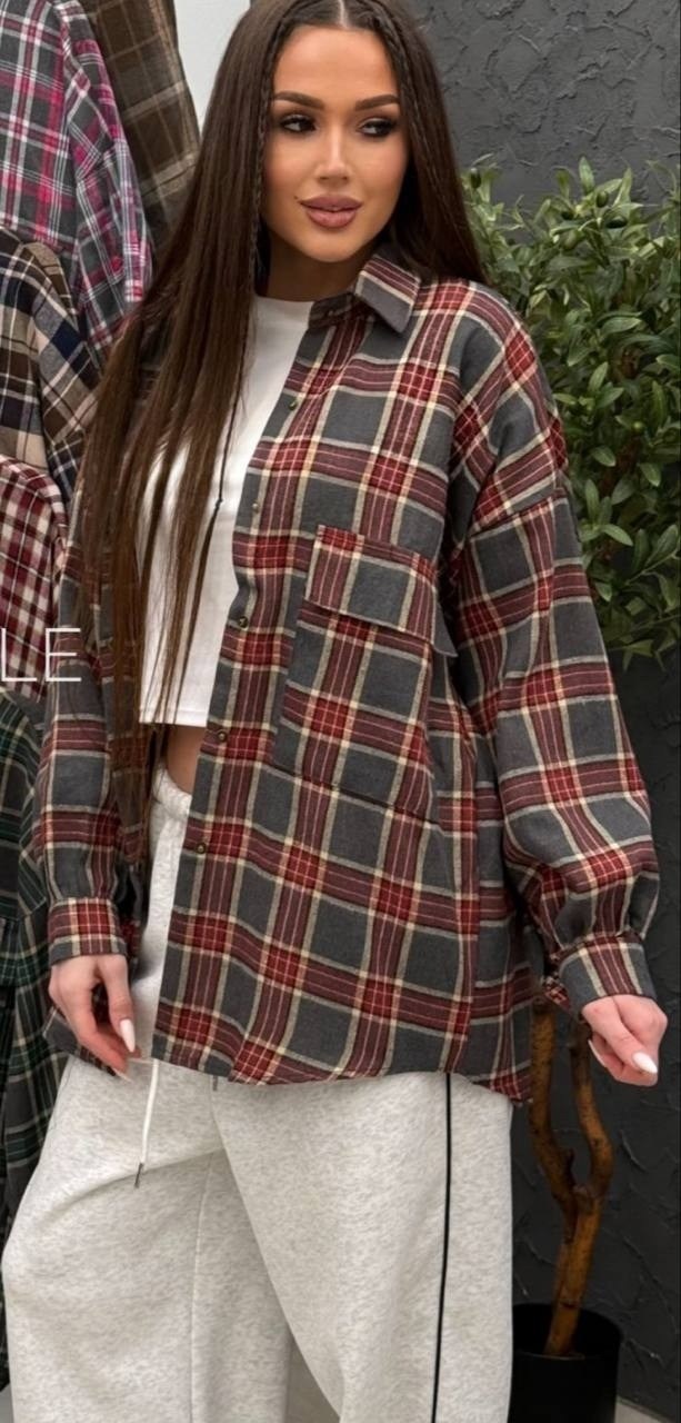 женская рубашка в клетку,рубашка в клетку с майкой beststyle,рубашка в клетку оверсайз удлиненная 2e_brand,рубашка женская в клетку оверсайз,рубашка в клетку оверсайз blu roza