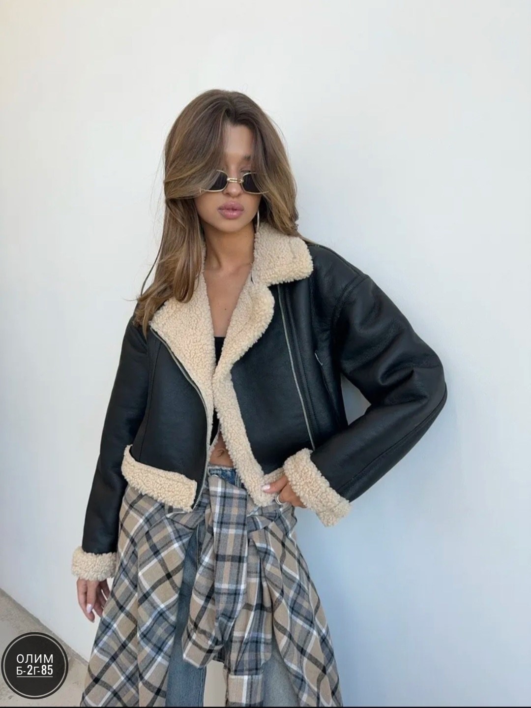 дубленка оверсайз коричневая зимняя monywear,дубленка искусственная monymony,дубленка женская,дубленка авиатор,дубленка зимняя короткая искусственная оверсайз авиатор alvy brand