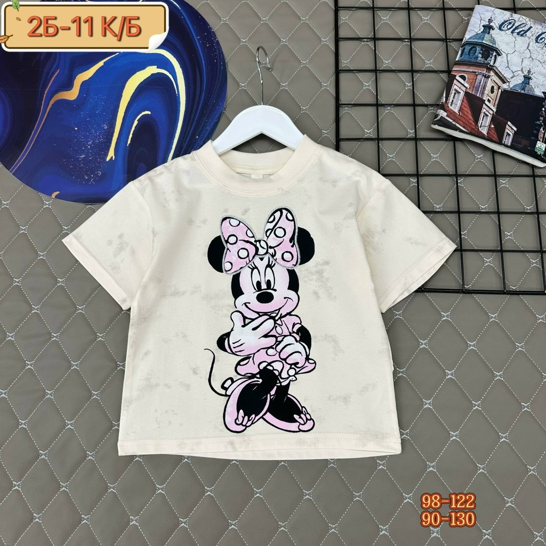 футболка с принтом минни и микки мауса для малышей-девочек,футболка детская с принтом микки маус,футболка с микки маусом детская,футболки детские,футболки детские для девочек