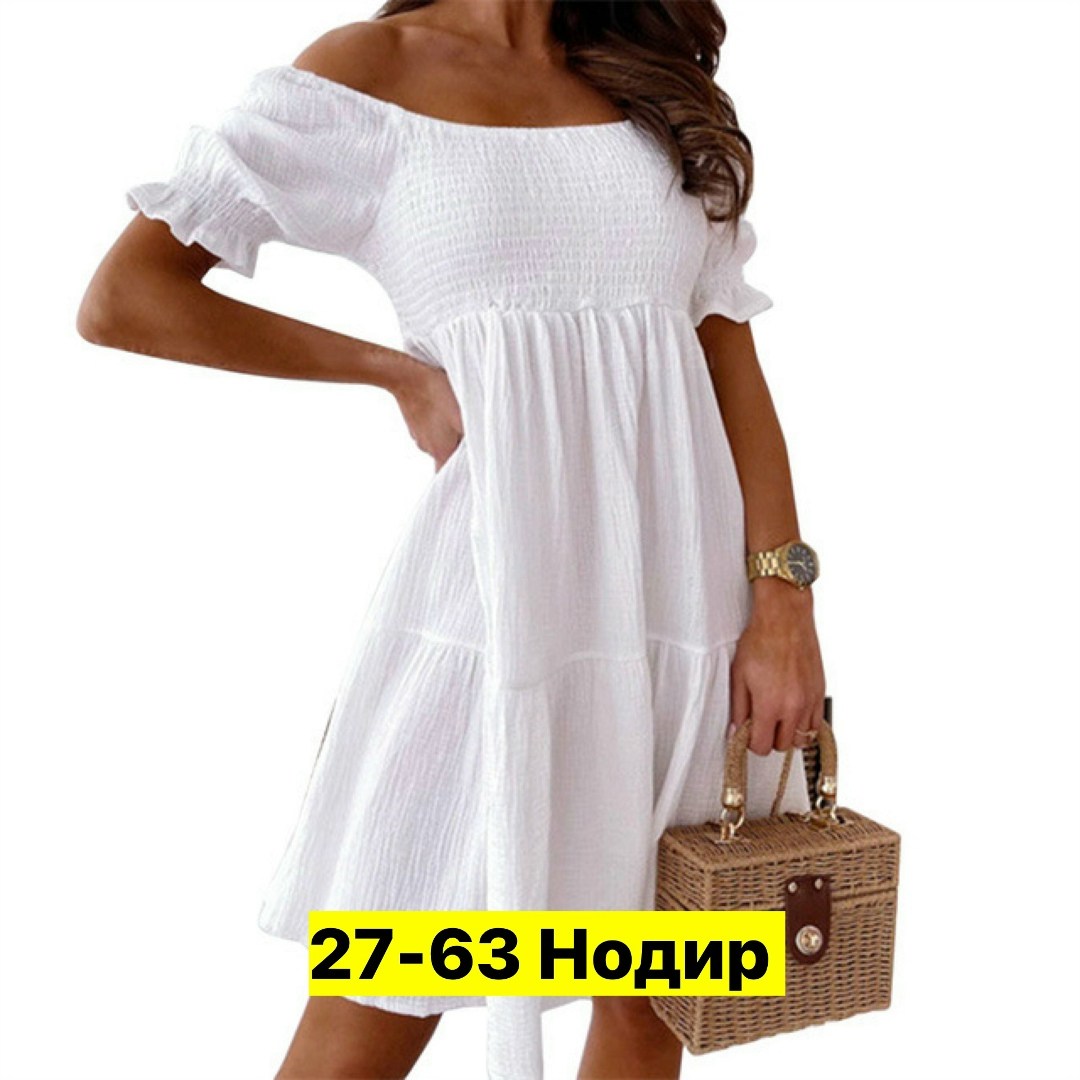 платье женская,женское платье летнее,платье,летнее платье,платье женское плиссированное с открытыми плечами