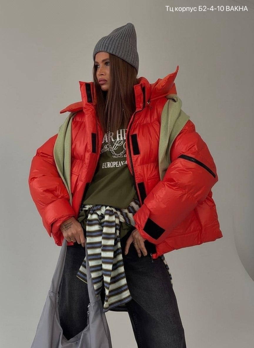 куртка женская,зимняя куртка пуховик,куртка красная женская,куртка пуховик,объемные пуховики женские