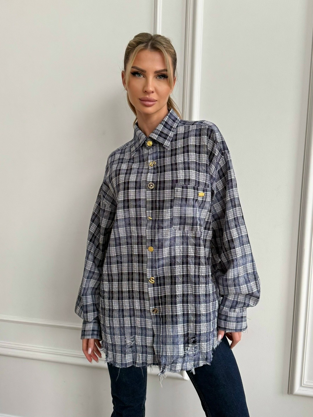 рубашка оверсайз в клетку хлопок pahomova oksana,рубашка женская оверсайз в клетку,рубашка женская в клетку,рубашка в клетку оверсайз летняя esstobee,рубашка оверсайз в клетку теплая