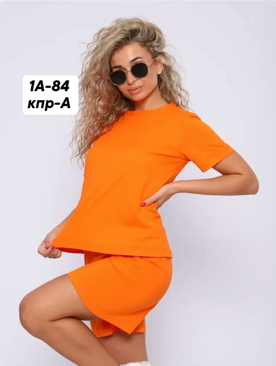 костюм женский летний с шортами,костюм летний женский,оранжевый костюм,костюм женский,женский костюм с шортами