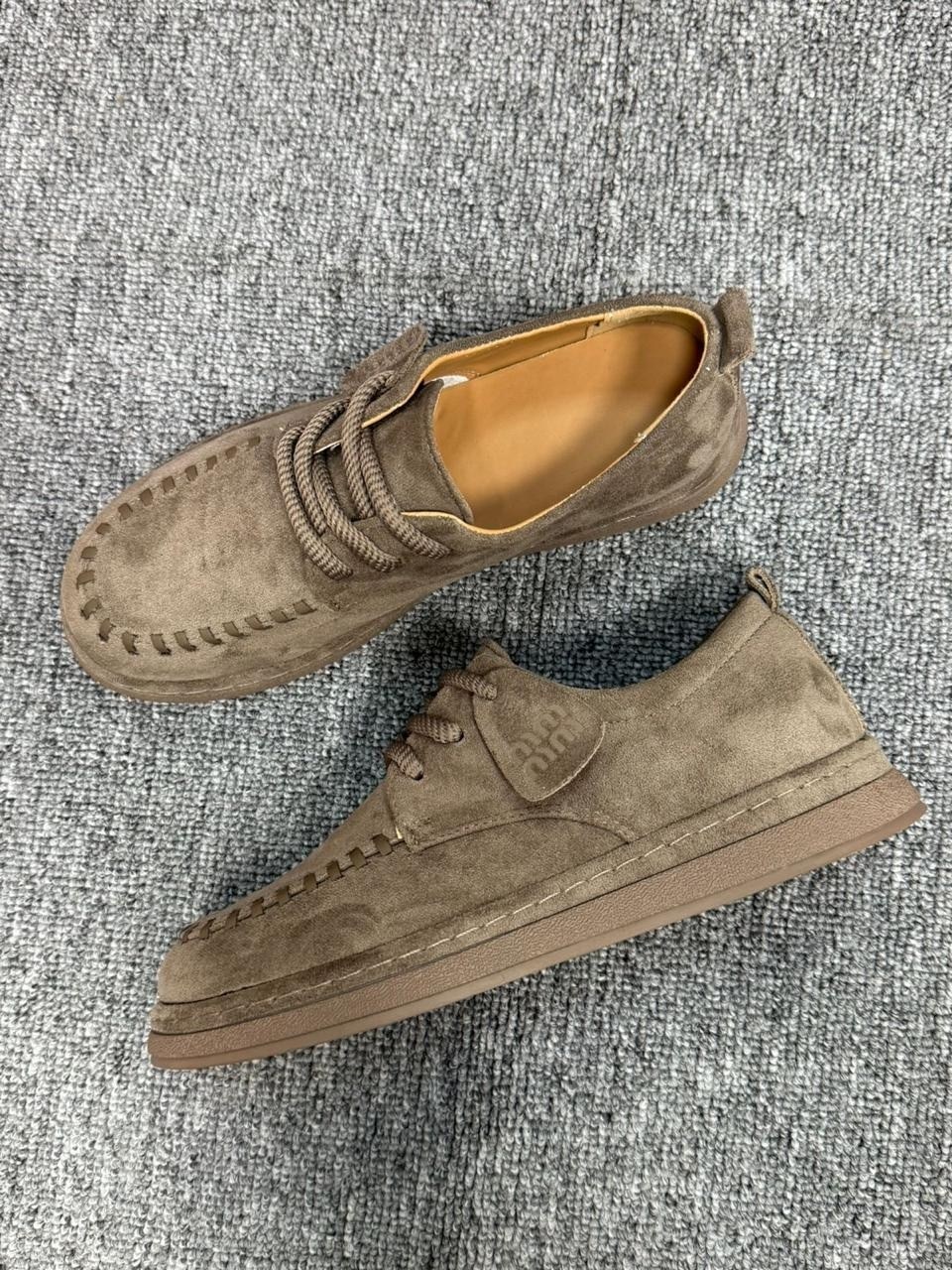 , повседневные,мужская повседневная  на шнуровке из коровьей замши,женская ,туфли мужские замшевые