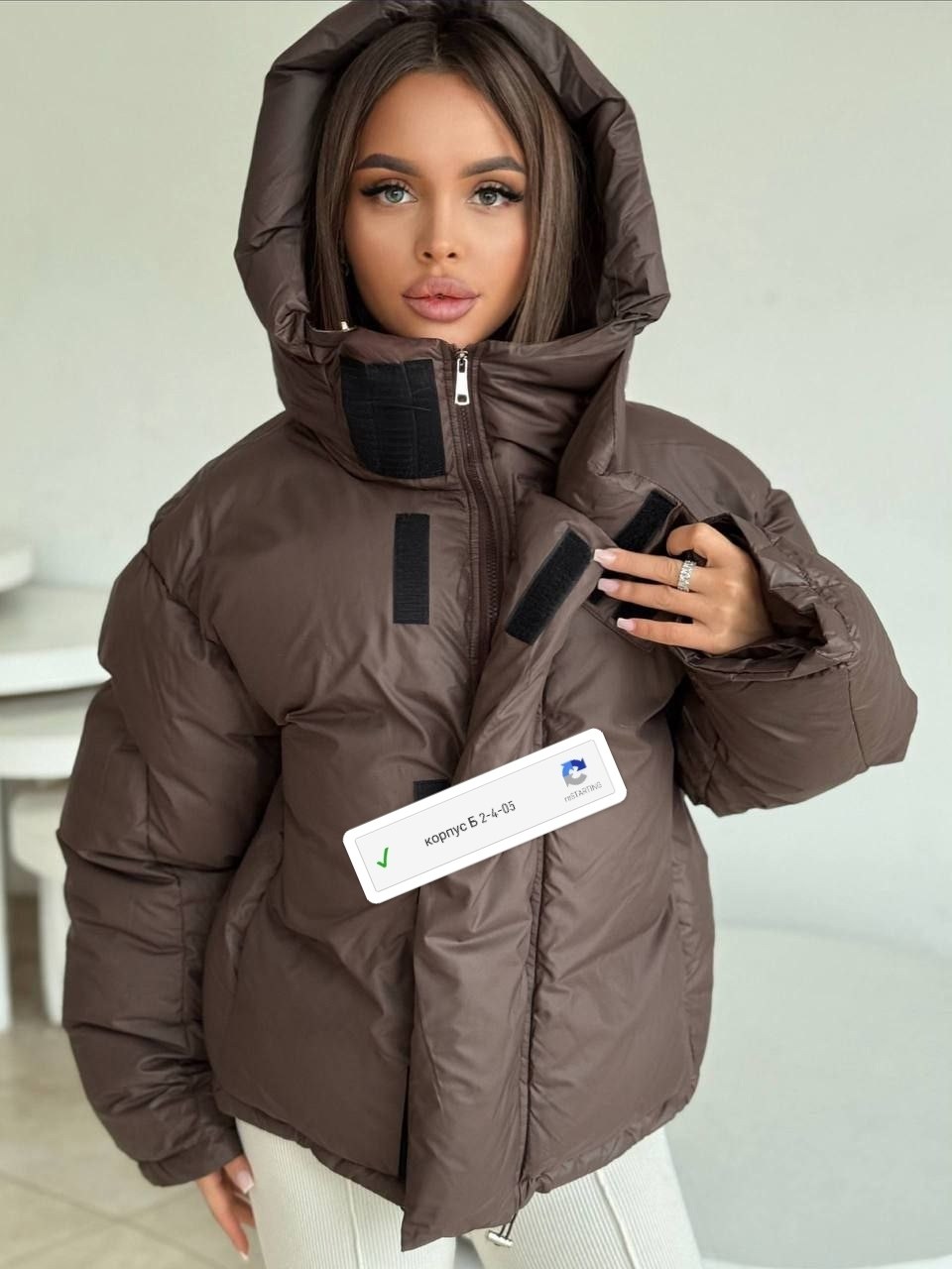 куртка с капюшоном 9106-1 оливка dim,куртка с капюшоном 9106-1 оливка dim верхняя одежда,куртка женская,женская куртка зима,модные пуховики