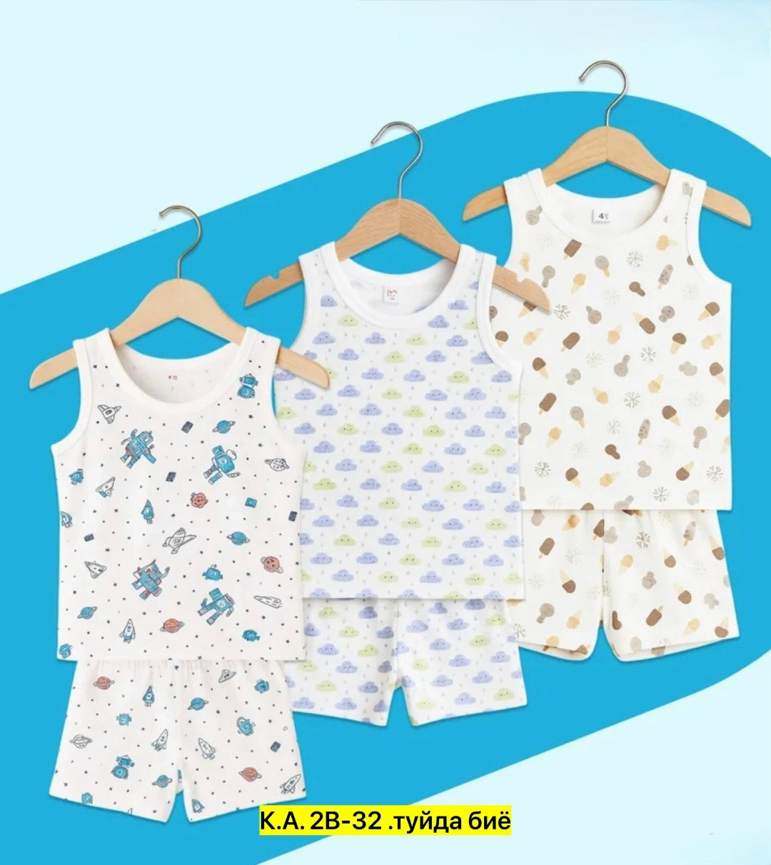 комплект майка и трусы для мальчика,майка бельевая для мальчика байкар,майка байкар для мальчика,ребенок,майка для мальчика