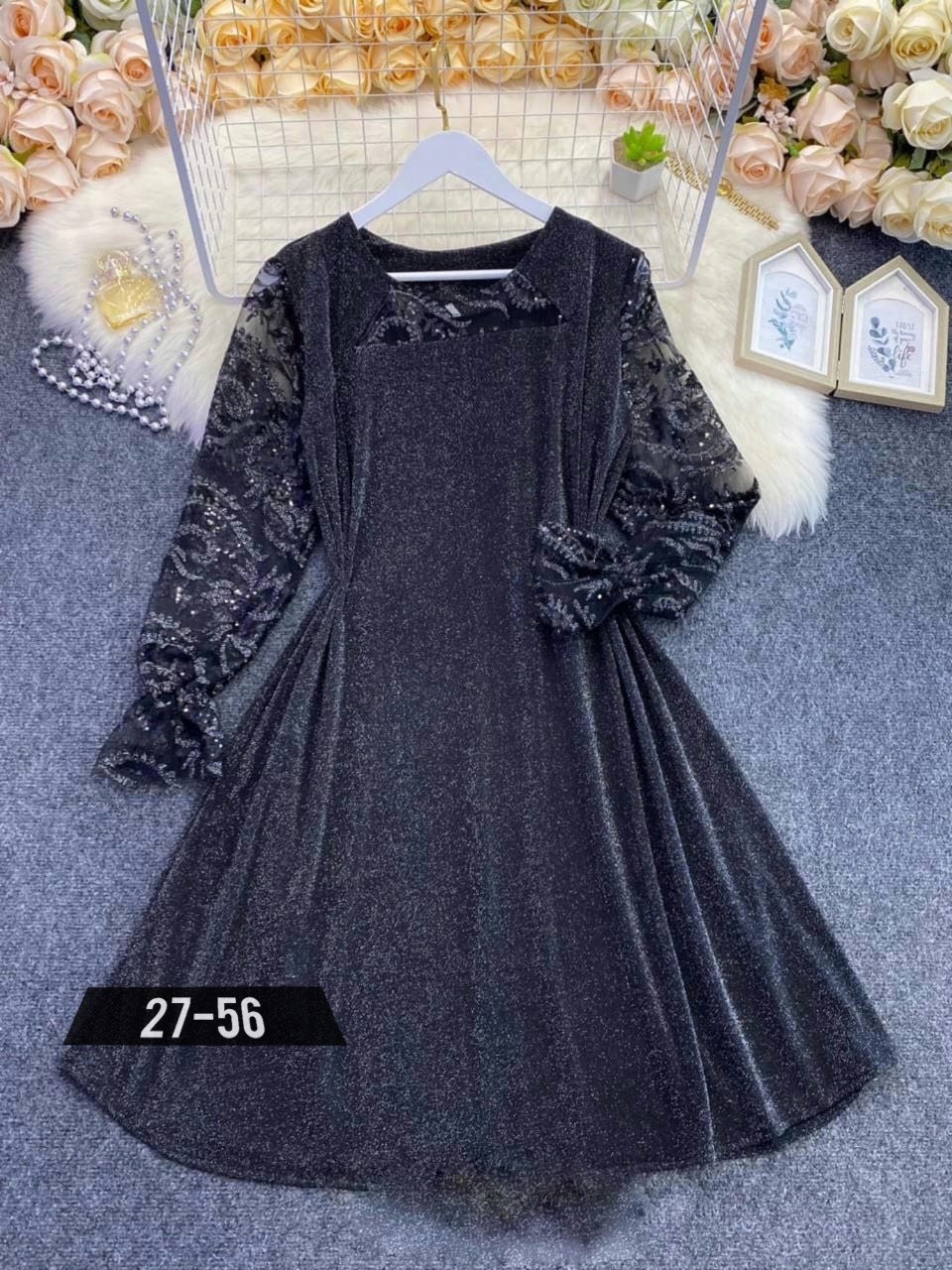женское платье больших размеров,платье большие размеры,платье черное 56 размера,нарядное платье,гипюровое платье большие размеры