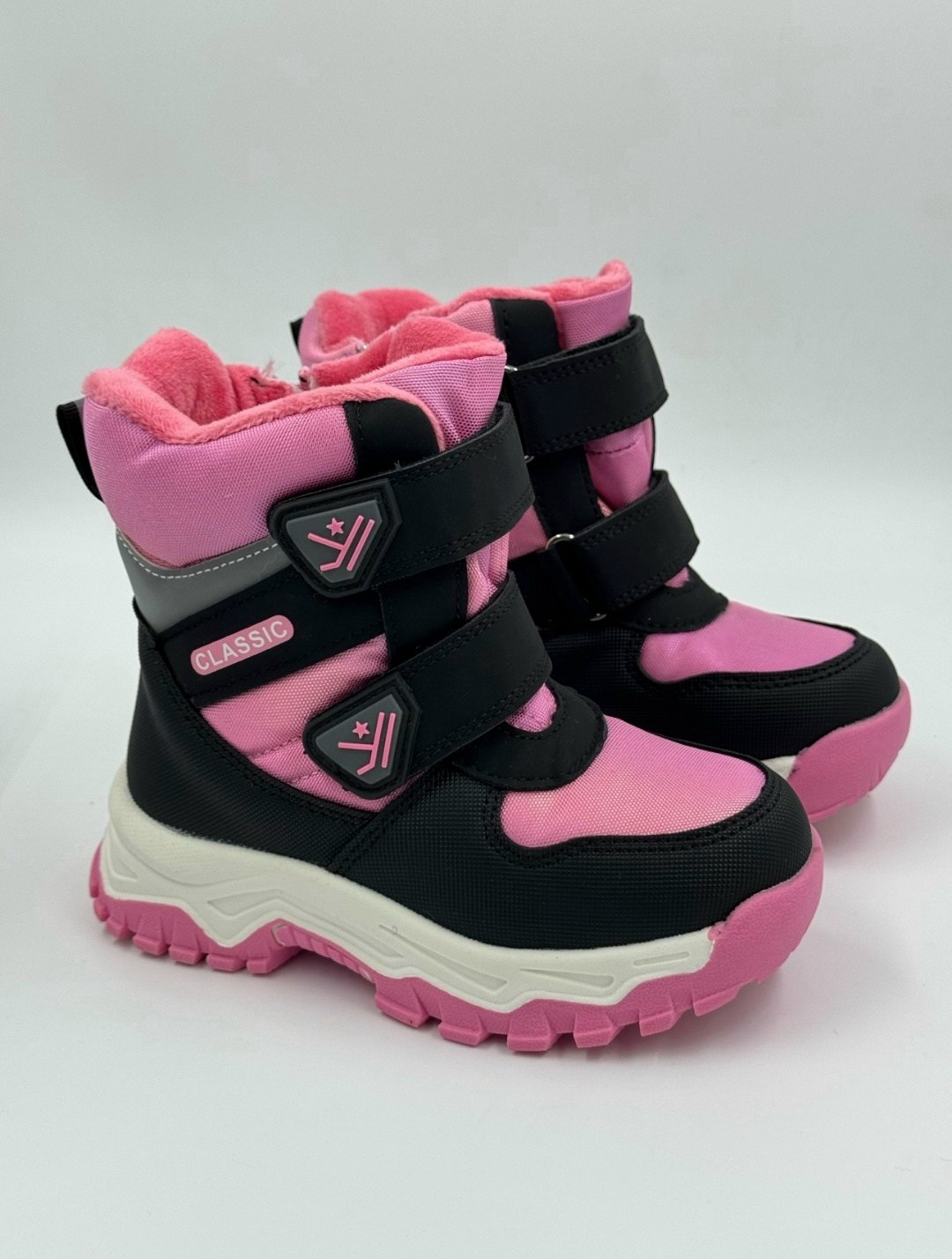 ,ботинки зимние мембранные на липучках playtoday,ботинки детские,детские зимние ботинки,зимняя детская