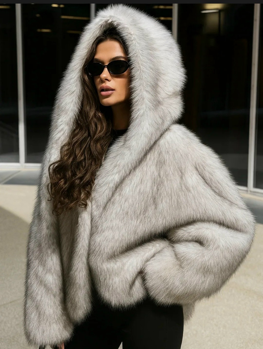 женская шуба,шуба из песца,шубка,шуба искусственная,шубка из эко-меха