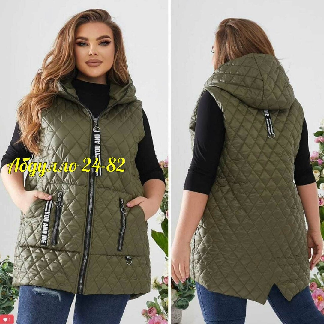 жилетка теплая больших размеров,жилетка женская больших размеров,жилет стеганный на синтепоне женский,демисезонная женская жилетка,демисезонная жилетка
