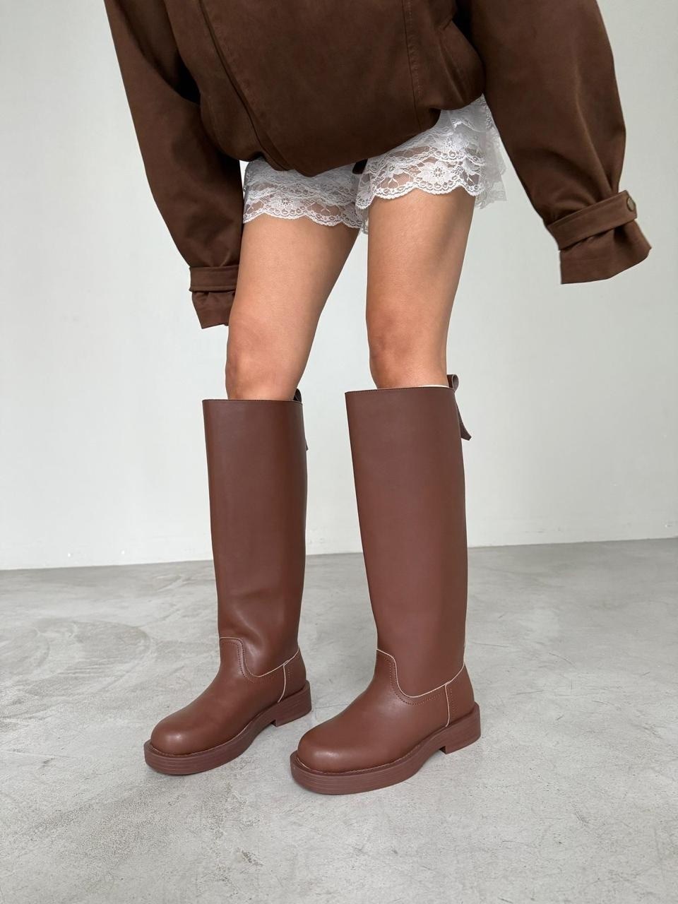 сапоги,сапоги трубы,сапоги трубы жокейские демисезон ango shoes,осенние жокейские сапоги кожаные paris bacio,коричневые сапоги