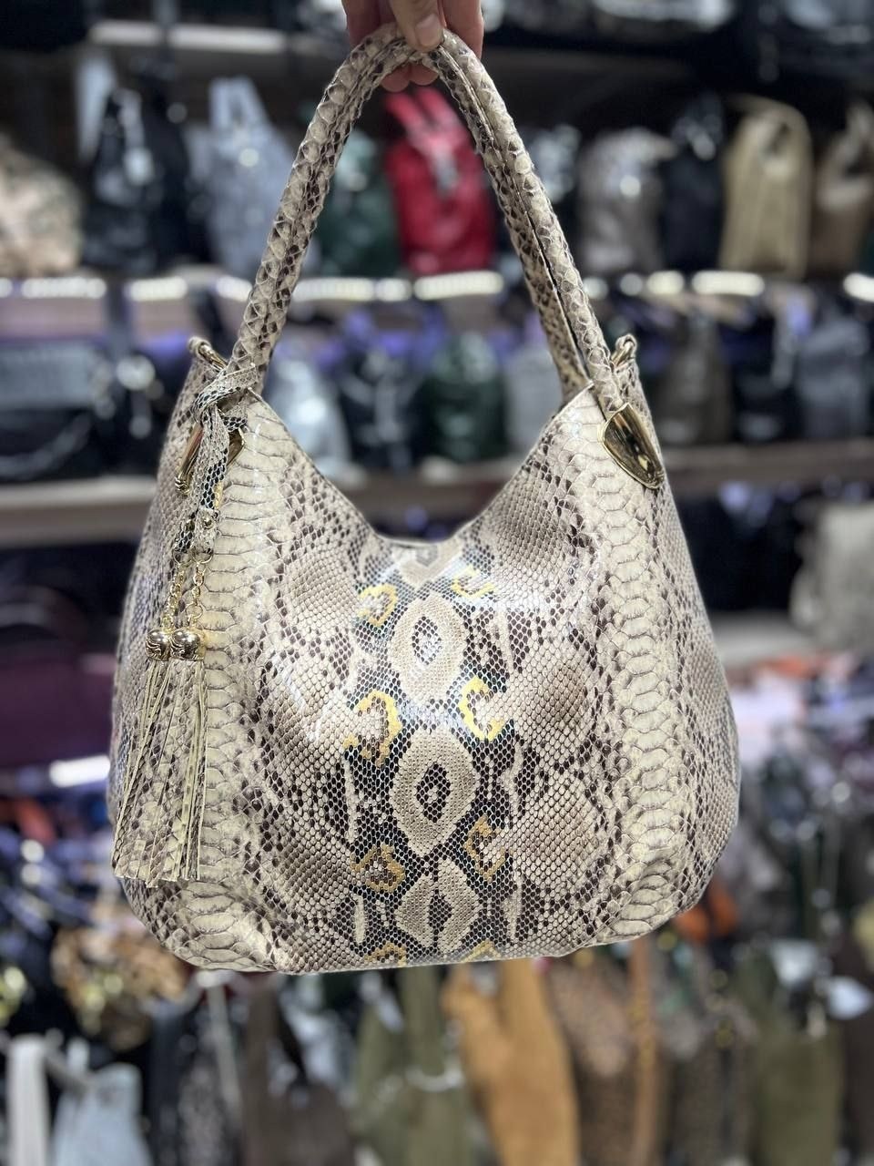сумка женская,сумка,сумка женская из натуральной кожи питона,сумка из змеиной кожи,сумка женская натуральная кожа