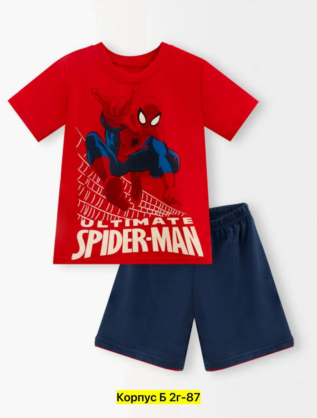 пижама для мальчика,комплект пижама,spider man spider man,пижама человек паук,одежда для мальчика