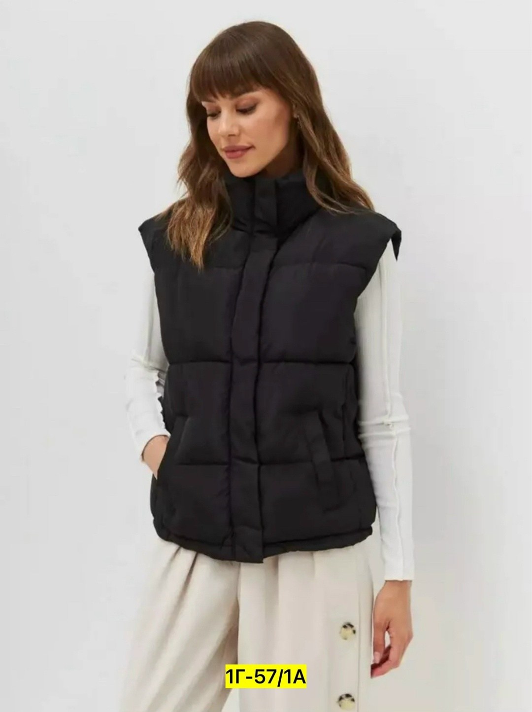 жилет женский утепленный стеганый безрукавка теплая dh fashion,жилетка женская,женские жилеты,жилетка дутая женская,жилет женский утепленный стеганый безрукавка теплая весна
