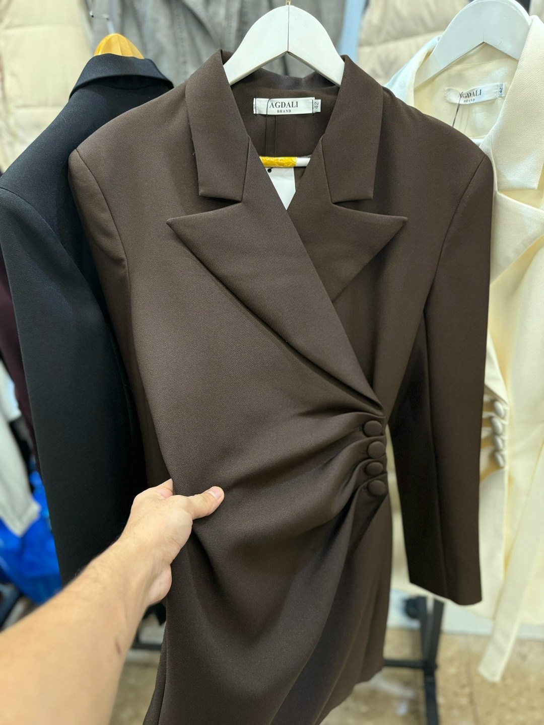 платье пиджак,стильные наряды,черное платье пиджак,одежда стильная