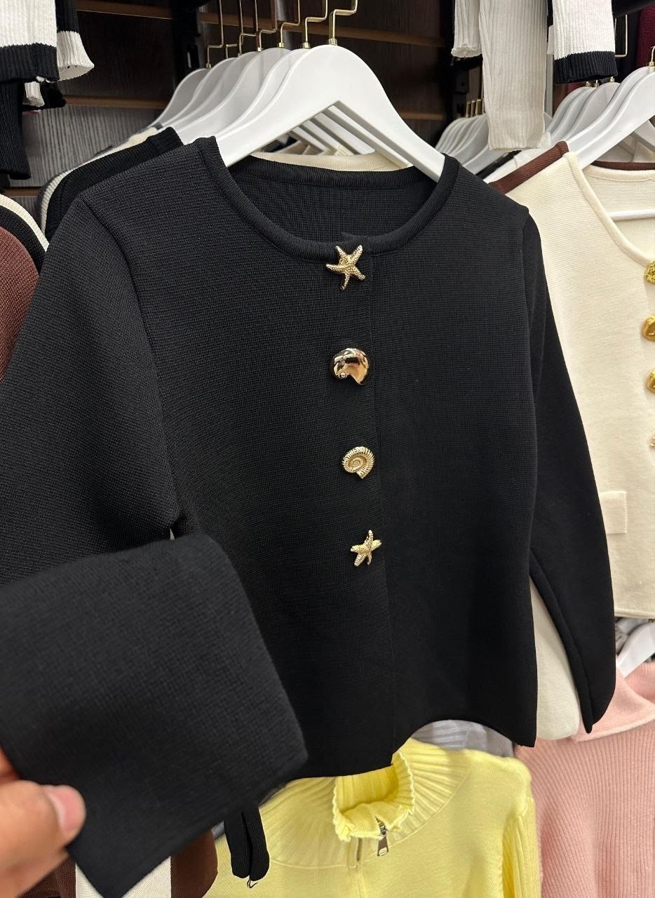 кардиган коричневый,кардиган на пуговицах,кардиган женский,женская кофта,женский кашемировый свитер кардиган с круглым вырезом и разноцветными пуговицами