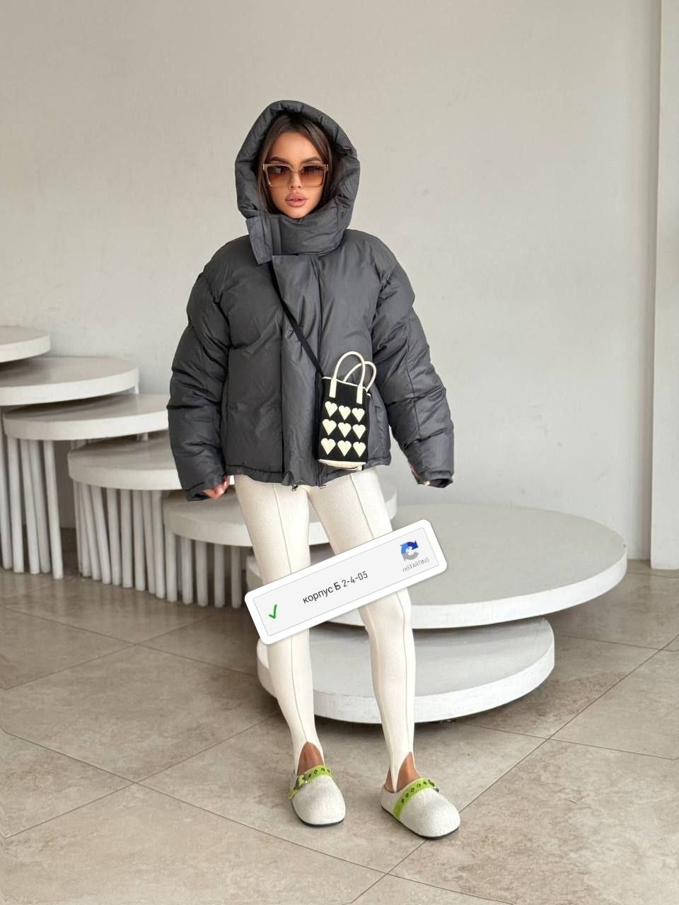 куртка с капюшоном 9106-1 оливка dim,куртка с капюшоном 9106-1 оливка dim верхняя одежда,куртка женская,женская куртка зима,модные пуховики