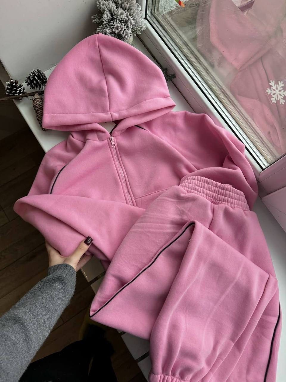 костюм розовый,костюм женский на флисе,женский спортивный костюм на флисе,костюм женский,спортивный костюм