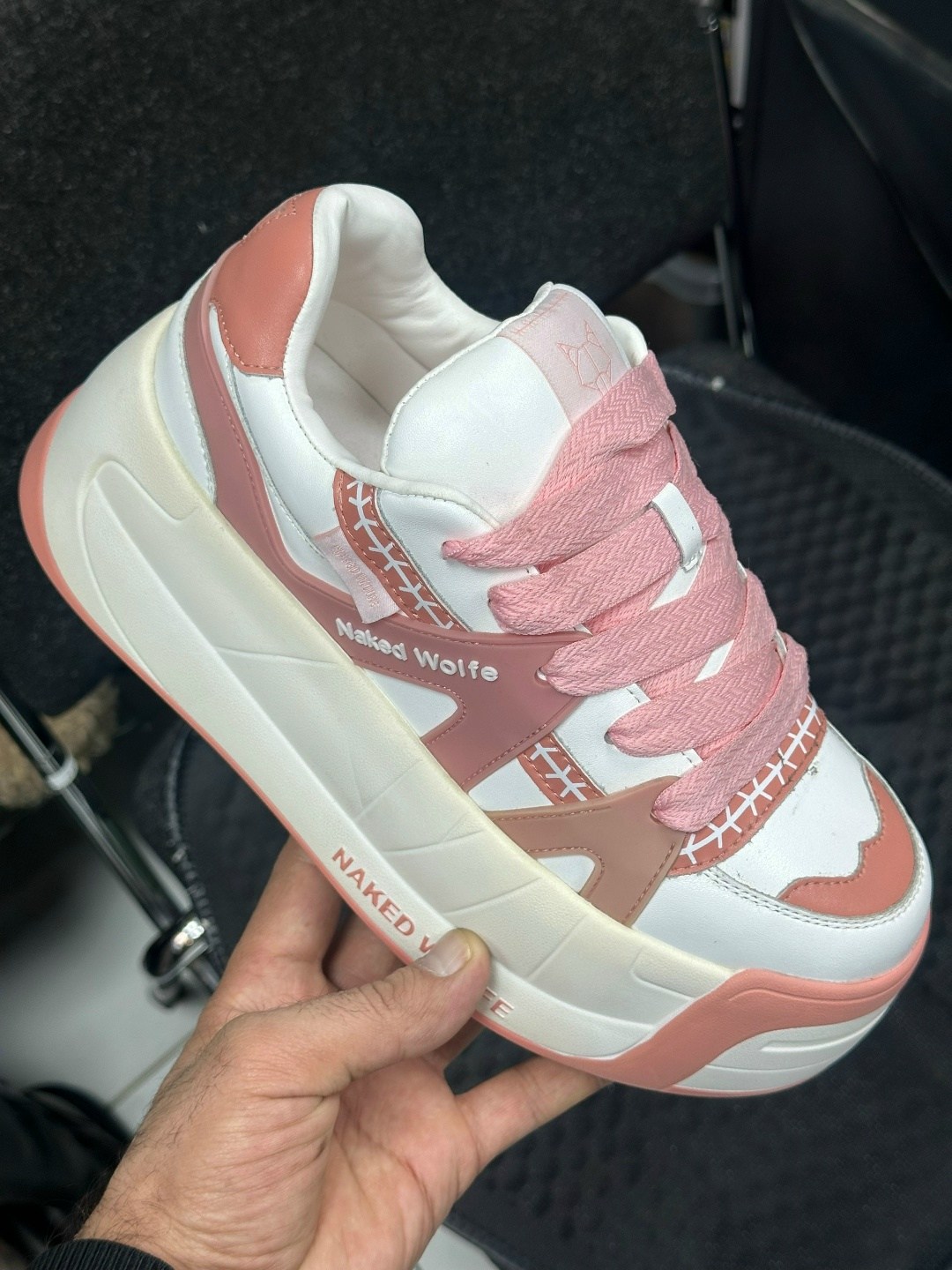 кроссовки женскиe,,кроссовки женские naked wolfe,кроссовки розовые,кроссовки женские нью беланс розовые