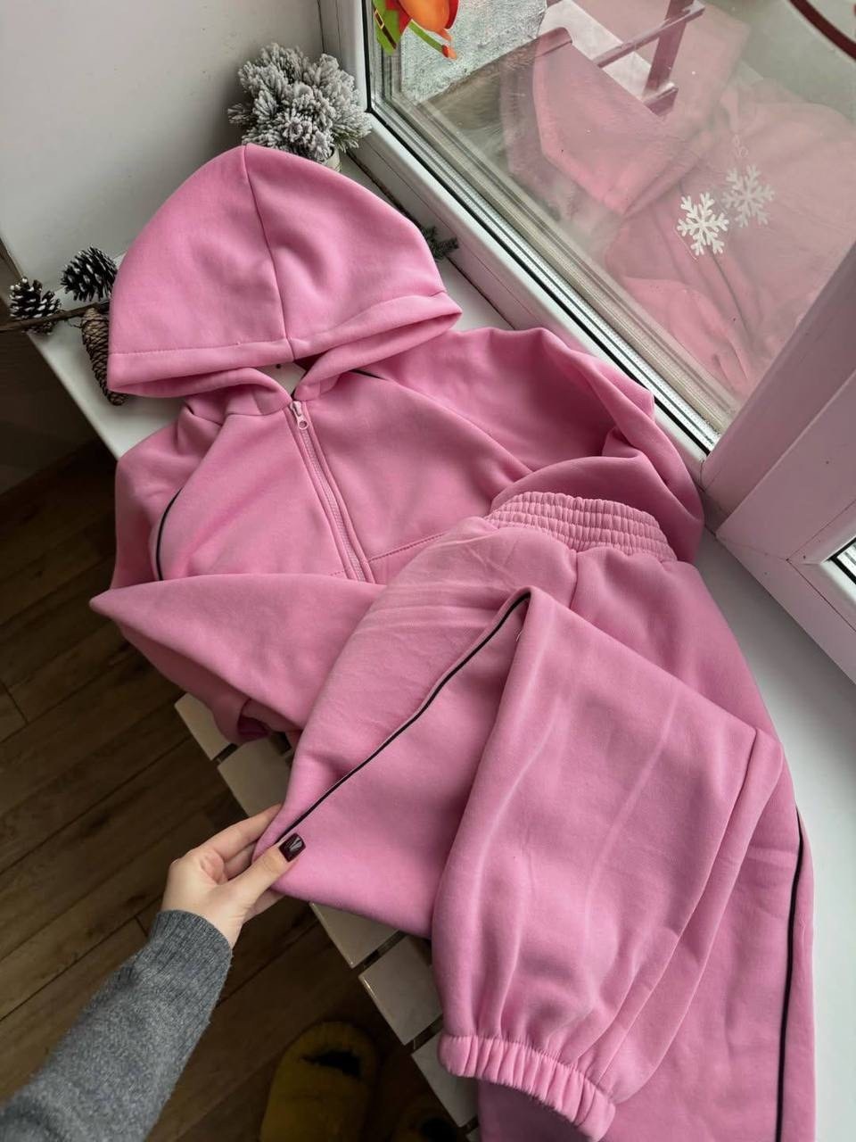 костюм розовый,костюм женский на флисе,женский спортивный костюм на флисе,костюм женский,спортивный костюм