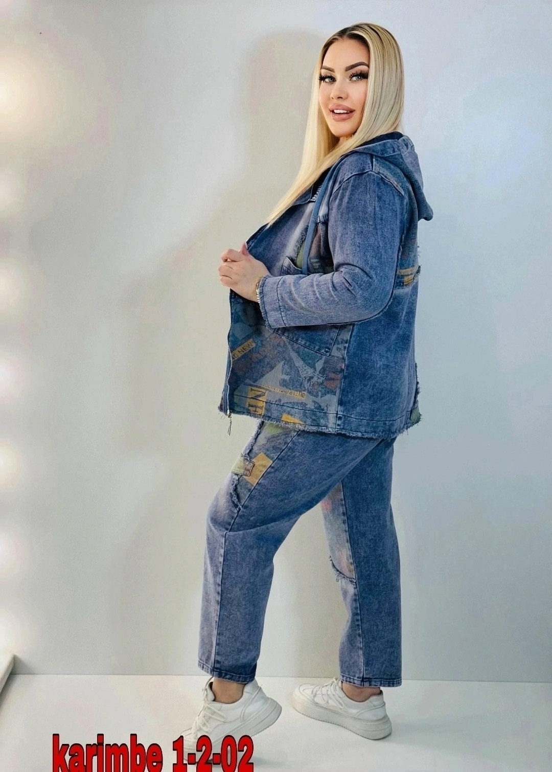 костюм джинсовый женский,костюм джинсовый двойка,костюм джинсовый,костюм джинсовый женский glentina 372053283,костюм джинсовый женский glentina