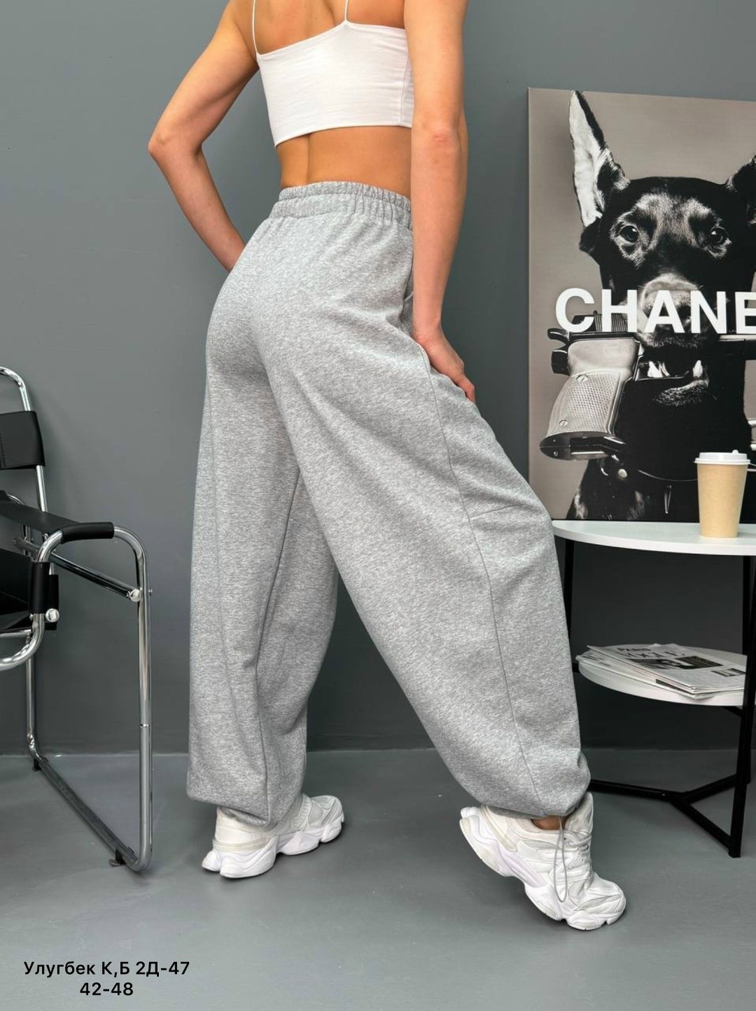 брюки спортивные,штаны женские спортивные широкие,широкие спортивные штаны,брюки широкие спортивные juliche 219802271,серые спортивные штаны оверсайз