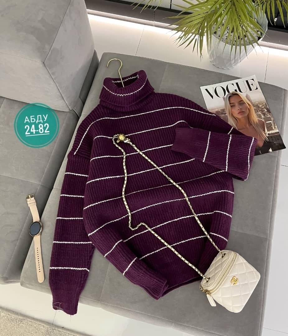 свитер кофта теплая,свитер женский вязаный,свитер в полоску,свитер,свитера женские