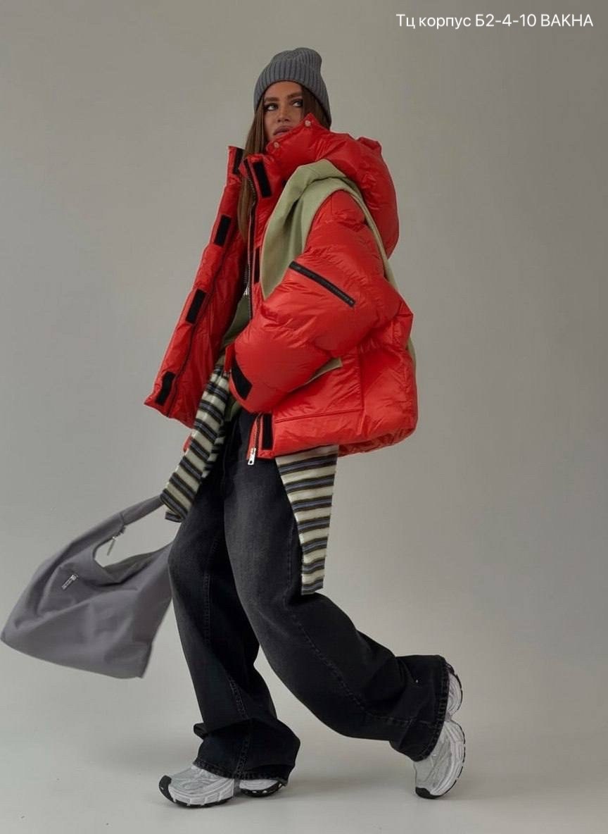 куртка женская,зимняя куртка пуховик,куртка красная женская,куртка пуховик,объемные пуховики женские