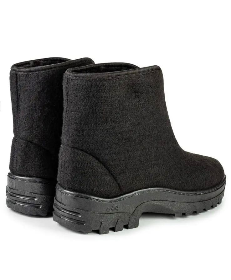 ,ботинки рабочие зимние спецобъединение прощай молодость валенки мужские на подошве войлочные черные,мужские ботинки суконные прощай молодость,ботинки суконные,валенки анирус размер 41 черный