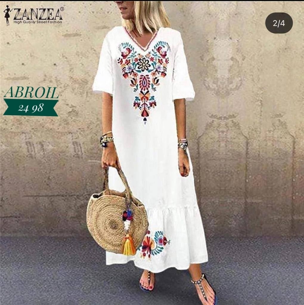 платье в стиле бохо,платье zanzea женское в богемном стиле,женские длинные платья,zanzea платья бохо,платье стильное