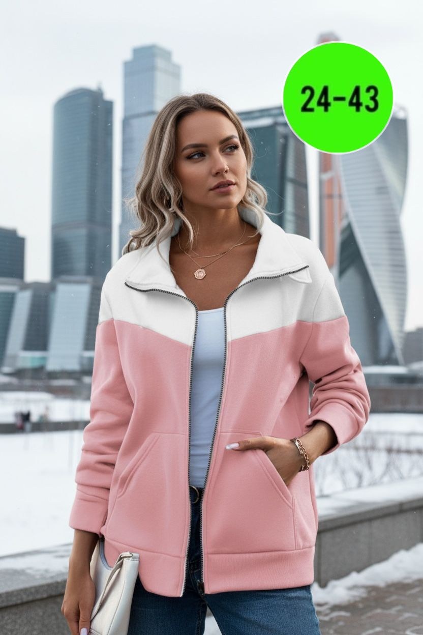 толстовка женская,кофта женская,модная куртка,флисовая куртка женская,толстовка 52277