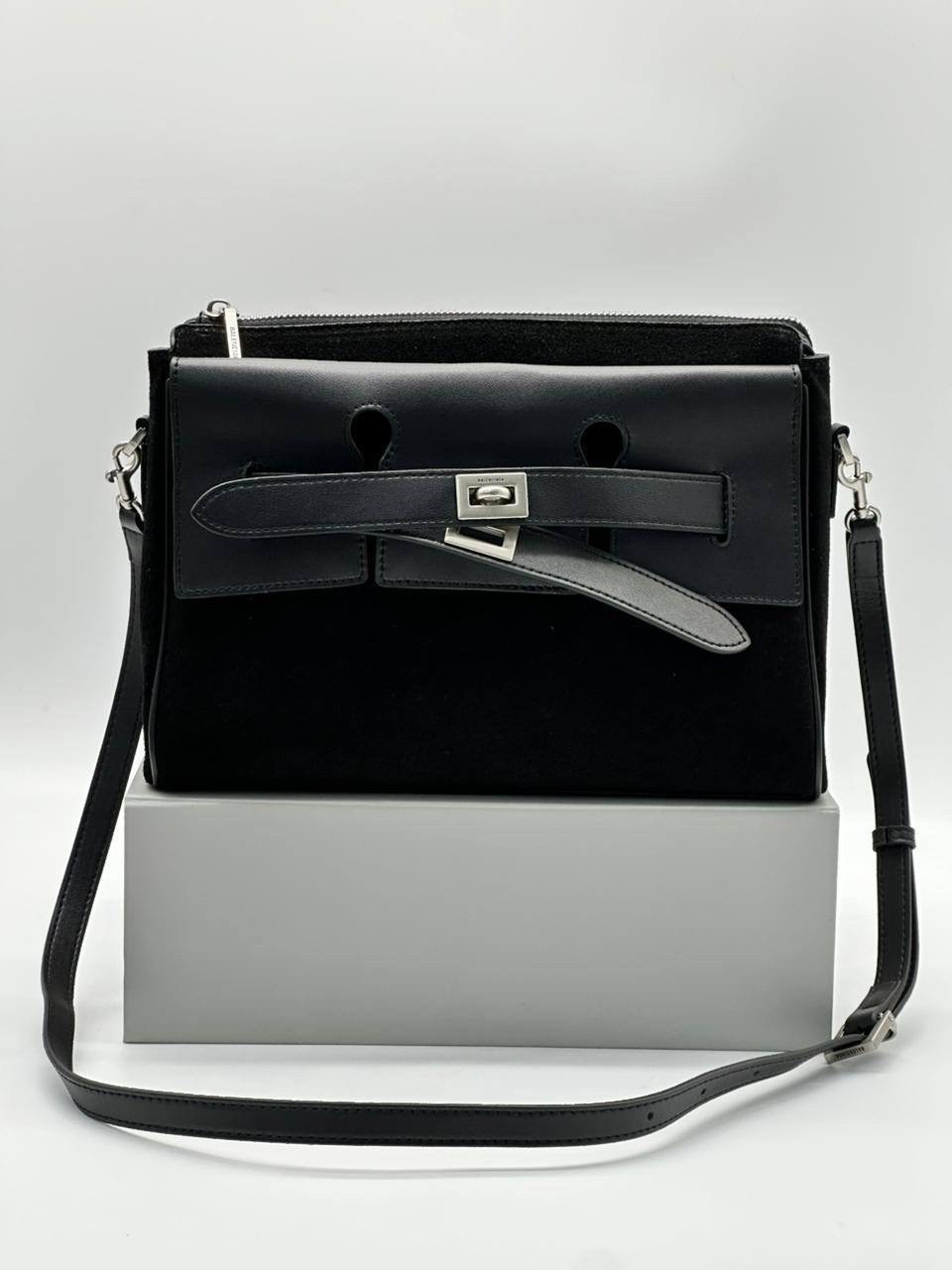 сумка из натуральной кожи balenciaga женская,сумка balenciaga bel air женская замшевая vera pelle,сумка-тоут замшевая тренд 2025 juezi,женская замшевая сумка balenciaga коричневая с кожаными вставками