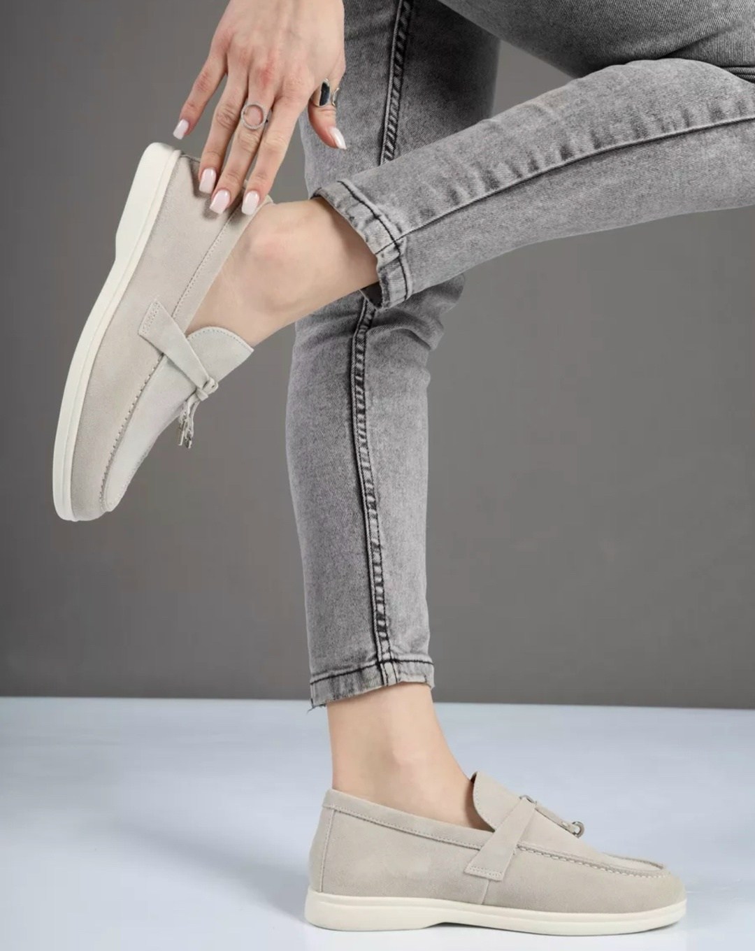 лоферы замшевые,лоферы замшевые женские,лоферы из натуральной замши,серые замшевые лоферы,женские лоферы из натуральной замши