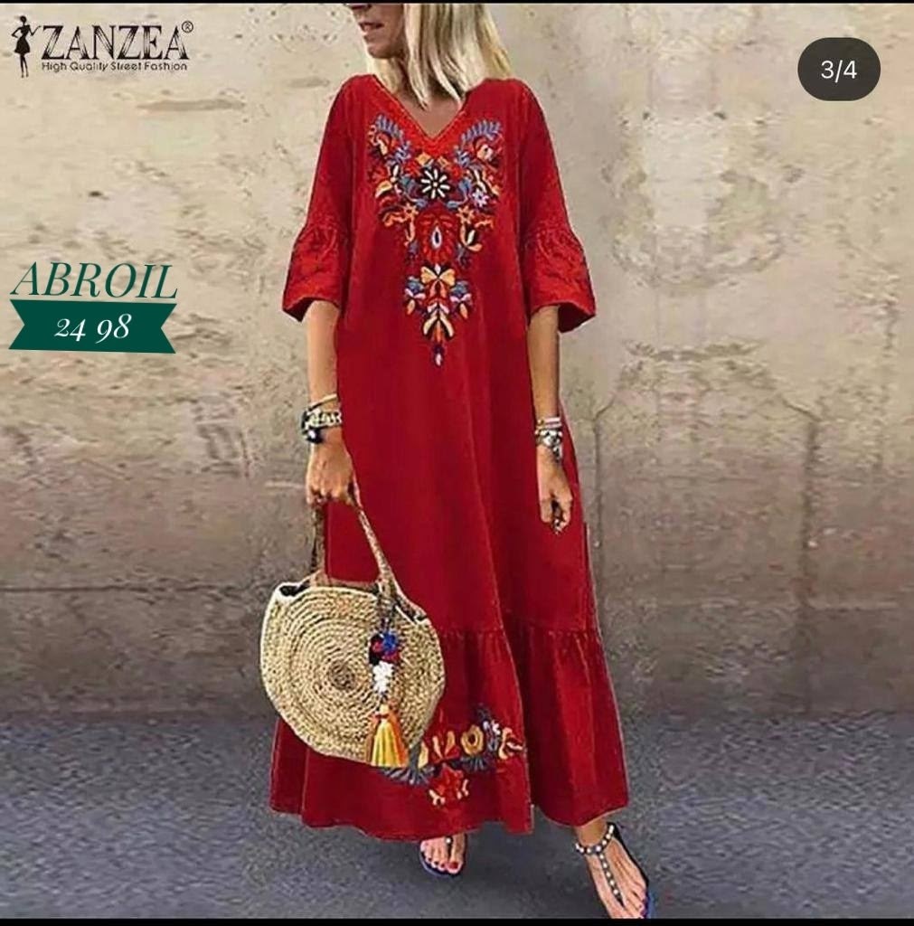 платье в стиле бохо,платье zanzea женское в богемном стиле,женские длинные платья,zanzea платья бохо,платье стильное