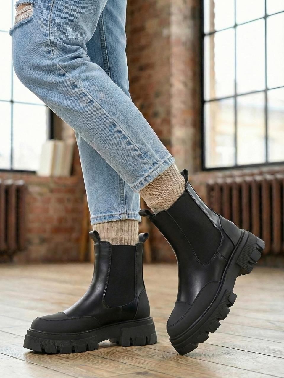 ,ботинки женские,ботинки челси videya размер 37 черный,ботинки,ботинки челси женские