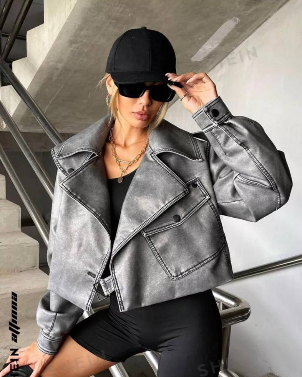 куртка косуха,косуха оверсайз демисезонная pa&bn fashion,косуха женская куртка кожаная oversize,кожаная куртка,женская косуха