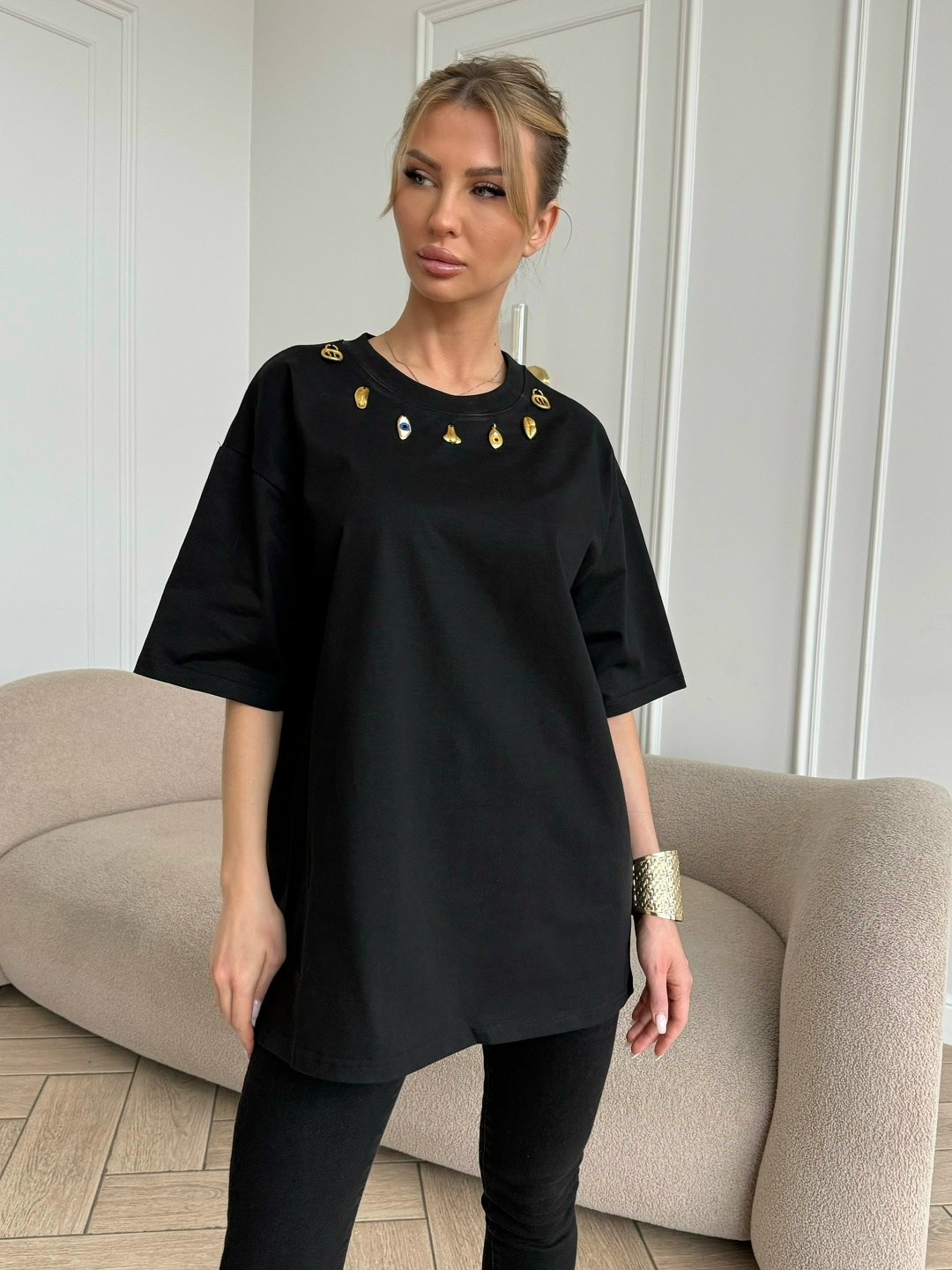 футболка женская оверсайз,футболка со стразами,футболки женская,футболка женская оверсайз со стразами,футболки оверсайз