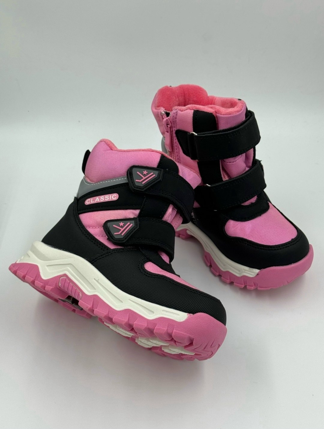 ,ботинки зимние мембранные на липучках playtoday,ботинки детские,детские зимние ботинки,зимняя детская