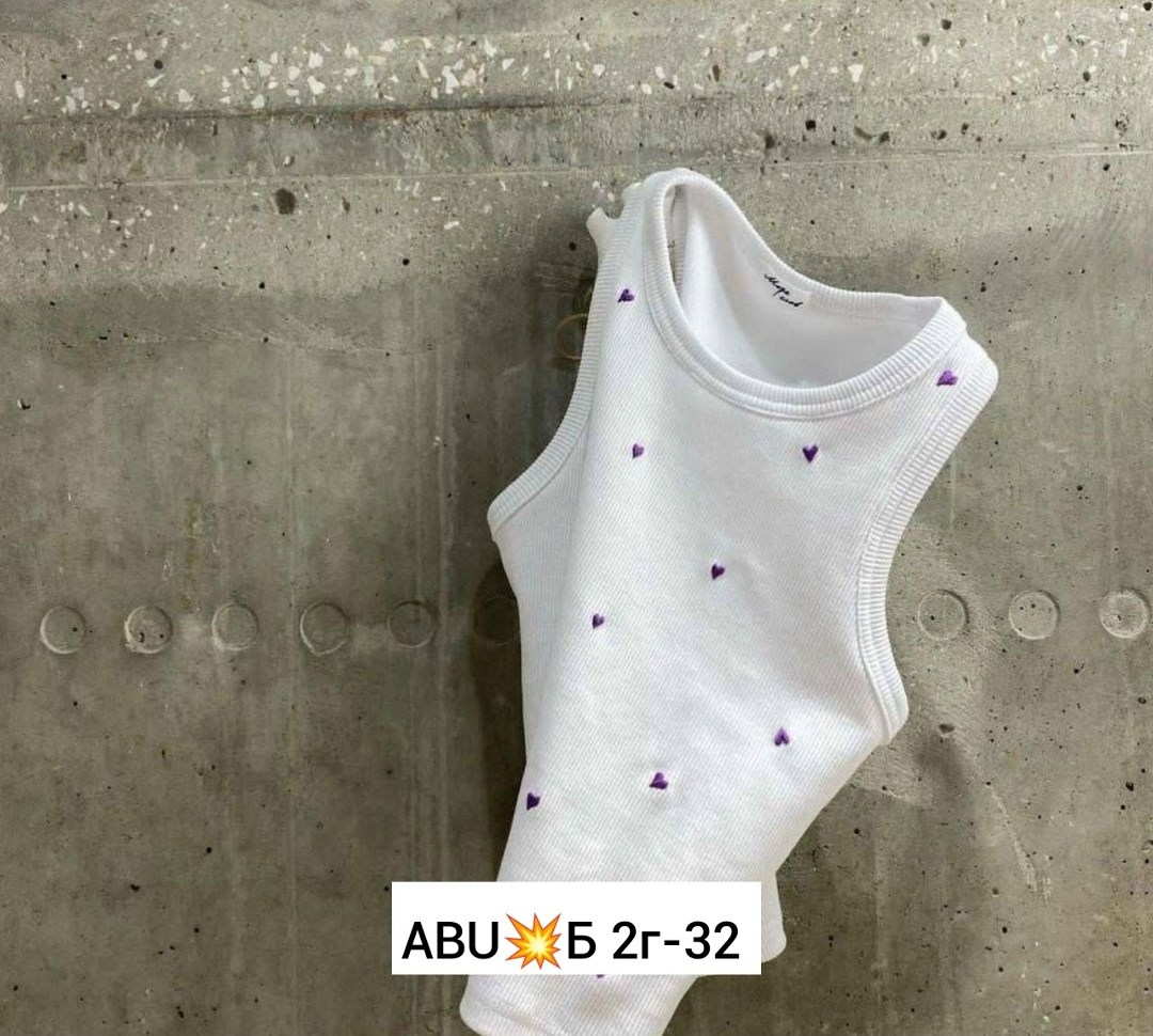 топ с сердечками, ,футболки и майки,женские футболки,майка топ