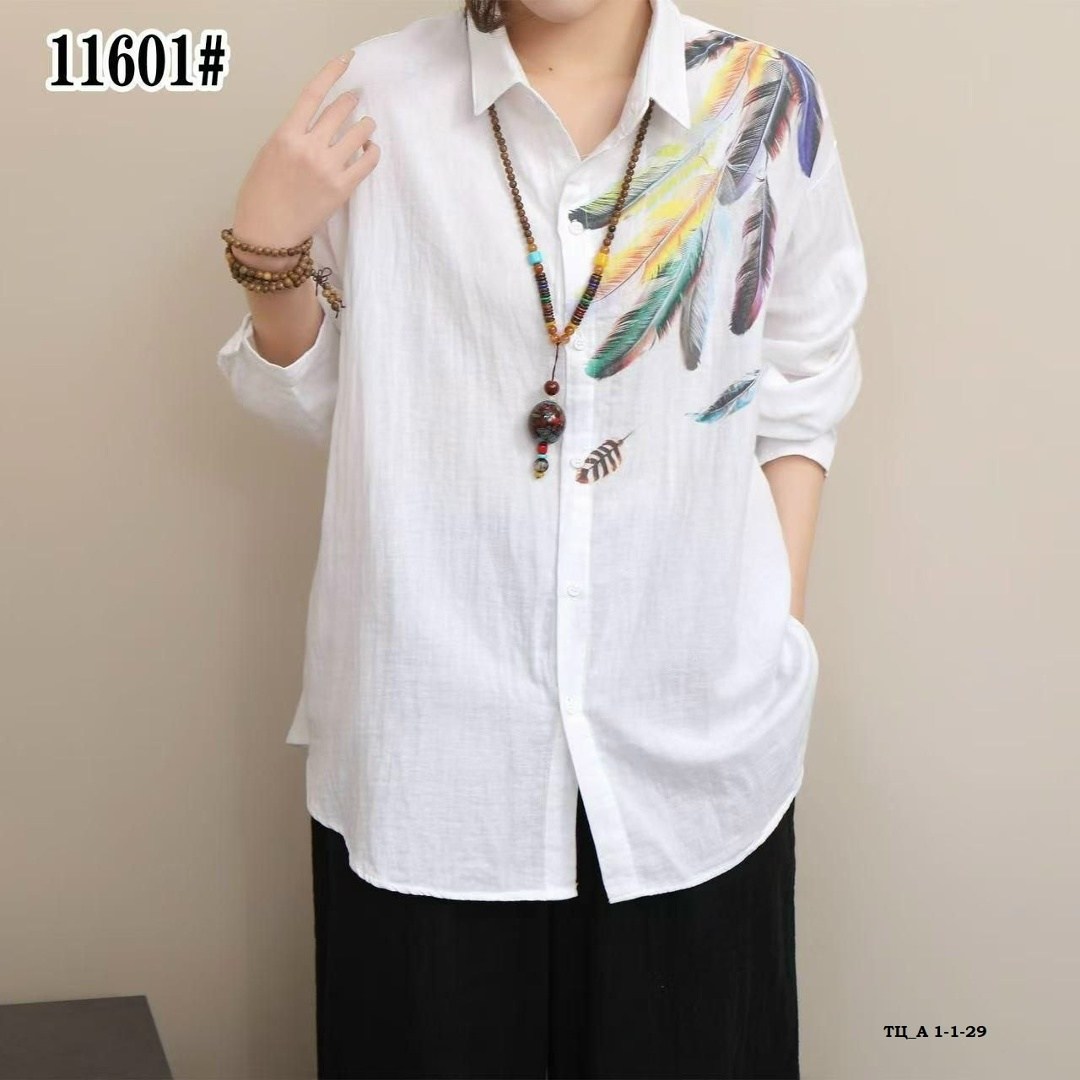 женская рубашка,рубашка из хлопка и льна,рубашка повседневная,рубашка женская льняная,женская свободная рубашка с длинным рукавом