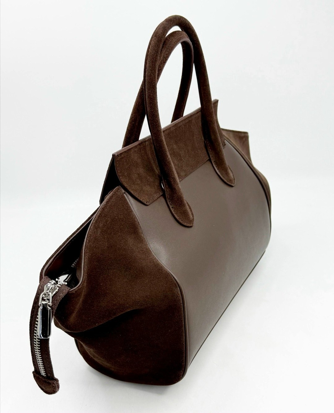 женская сумка тоут из замши,сумка замшевая коричневая,сумка из натуральной замши,сумка женская замшевая,замшевая сумка