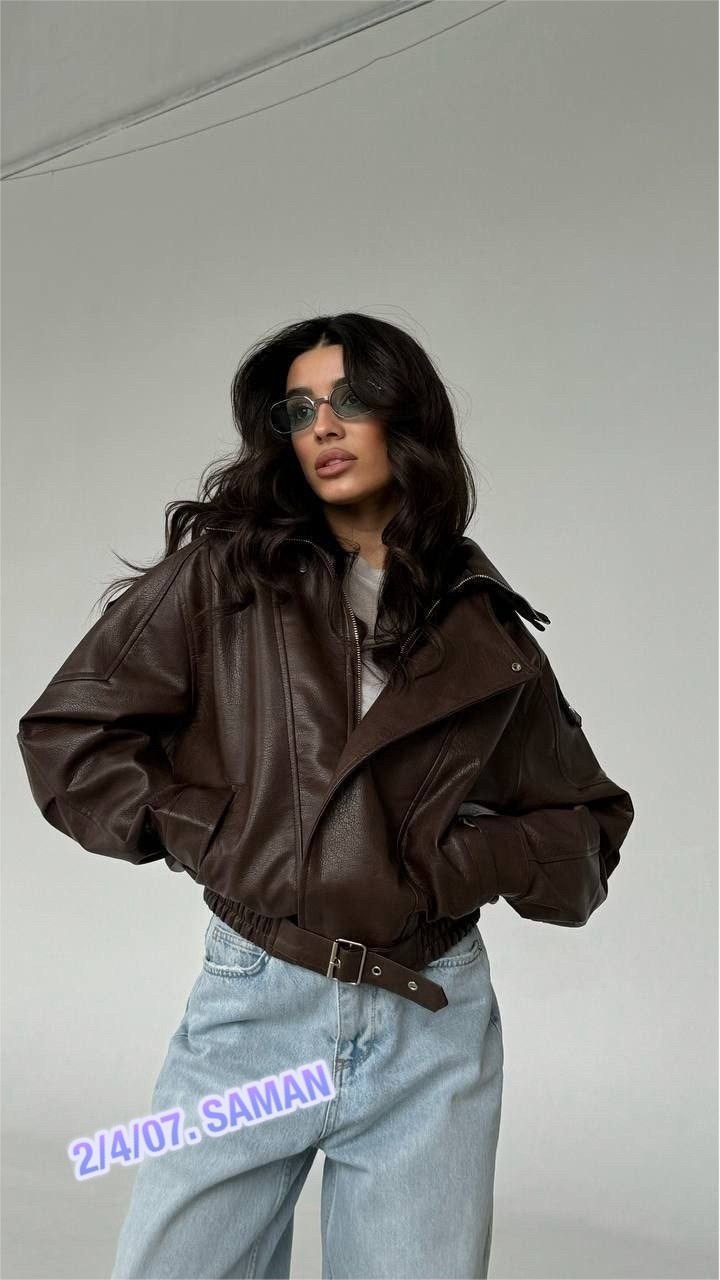 короткая кожаная куртка,кожаная куртка,кожаная куртка женская,куртка косуха,коричневая кожаная куртка