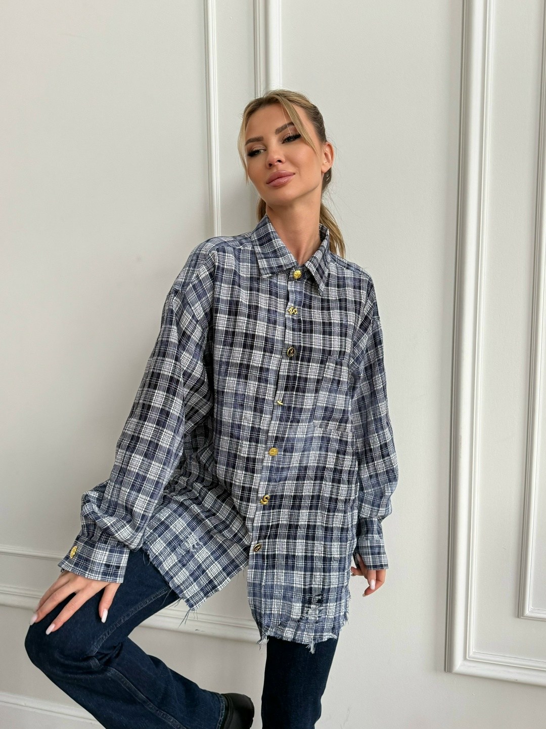 рубашка оверсайз в клетку хлопок pahomova oksana,рубашка женская оверсайз в клетку,рубашка женская в клетку,рубашка в клетку оверсайз летняя esstobee,рубашка оверсайз в клетку теплая