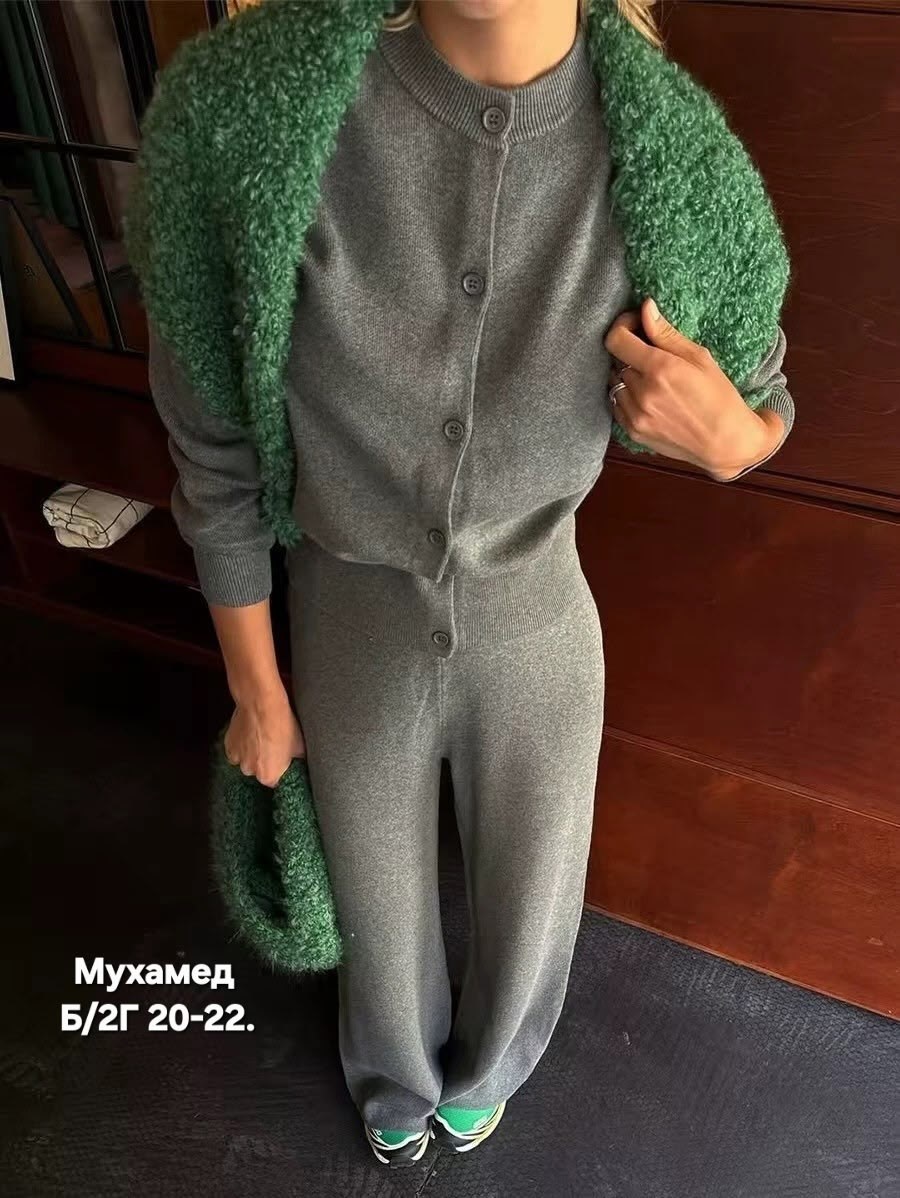 костюм повседневный,трикотажные костюмы,женский вязаный костюм,вязаные костюмы,комплект костюм