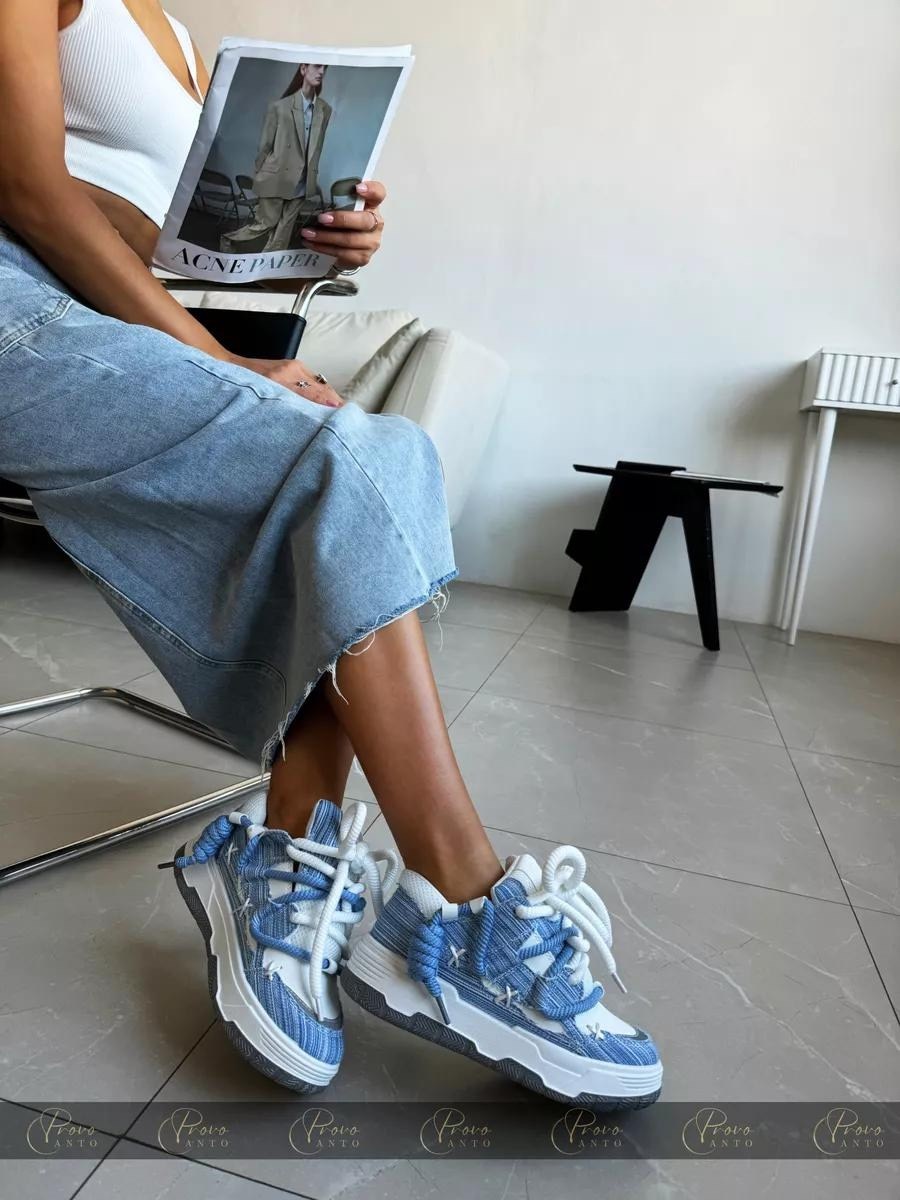 ,кроссовки женскиe,модные кроссовки,массивные кроссовки,джинсовые кроссовки